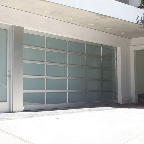 Panoramic Glazed Sectional Garage Door