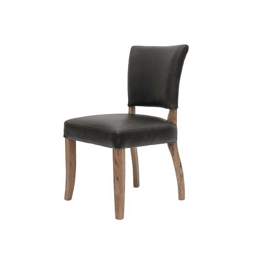 Crane Leather Dining Chair - Black