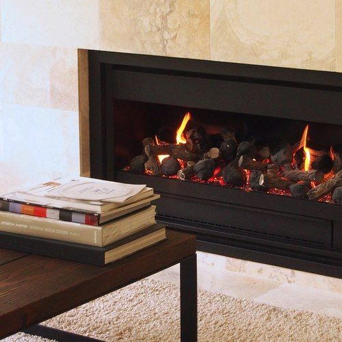Thermoflow Open Gas Fireplace