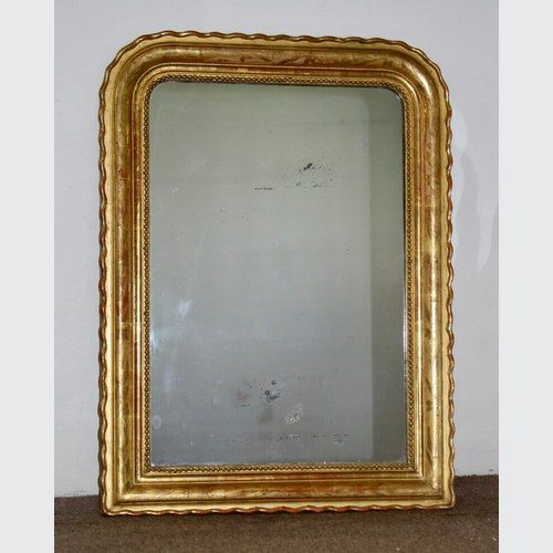 French Louis Philippe Gilt Wood Mirror C.1840
