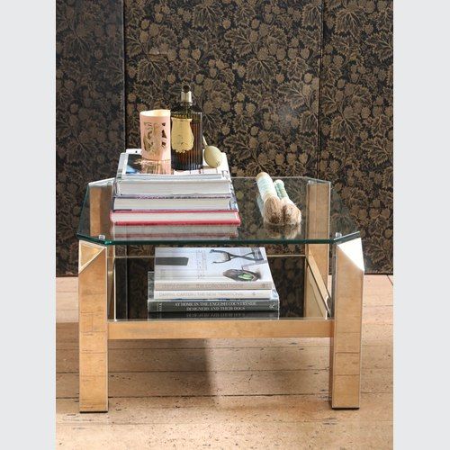 23 Carat Gold Plated Side Table From Belgo Chrom