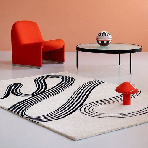 Decor Designer Floor Rug - Flow, Sand | Brink & Campman
