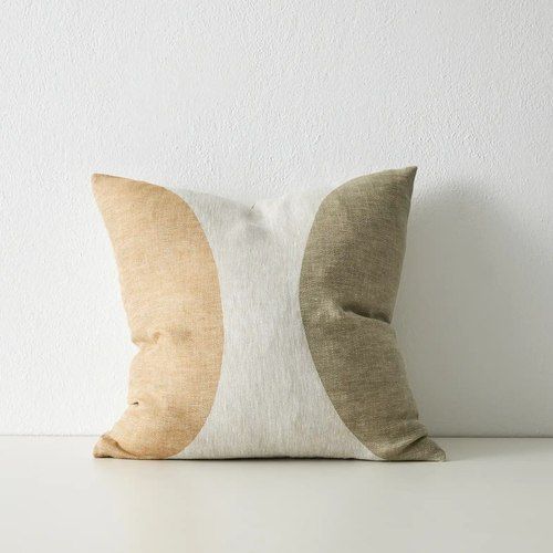 Weave Home Halcyon Cushion - Manuka | 50 x 50cm