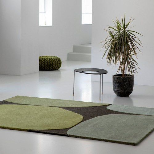 Decor Designer Floor Rug - Plateau Moss | Brink & Campman