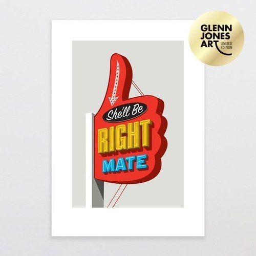 Good Sign - A1 Limited Edition Art Print