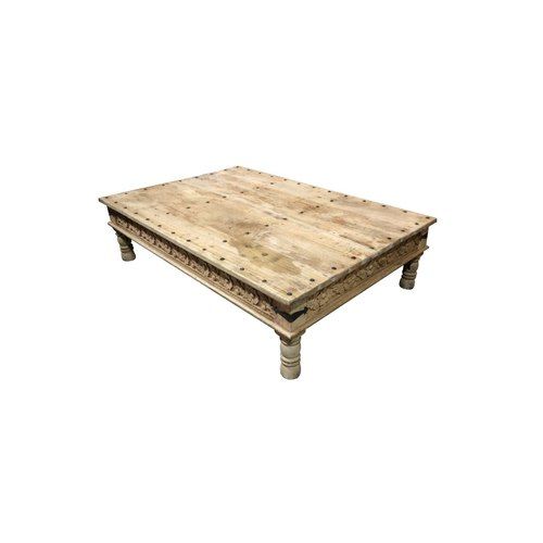 Vintage Wooden Coffee Table -b124