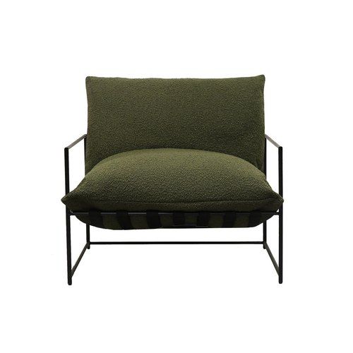 Lauro Club Chair Large Boucle - Green