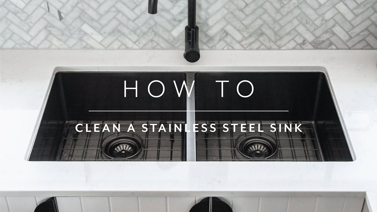 How To: Clean a Stainless Steel Sink