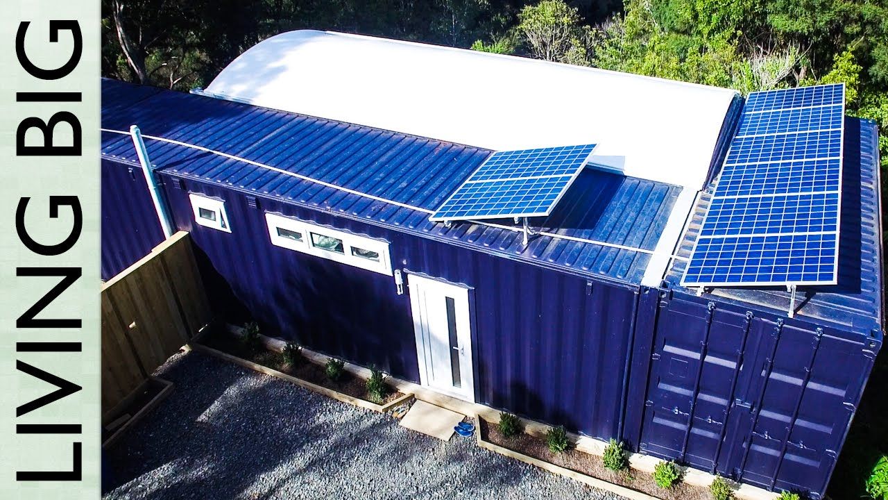 Spectacular 40ft Small Shipping Container Home