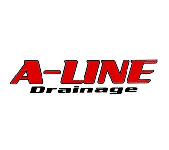 A-Line Drainage professional logo