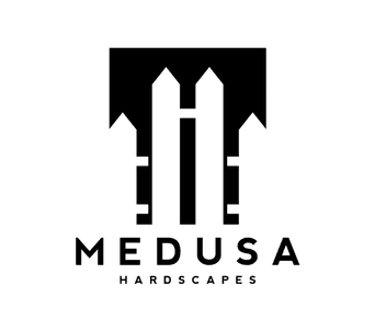 Medusa Hardscapes professional logo