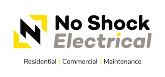 No Shock Electrical professional logo