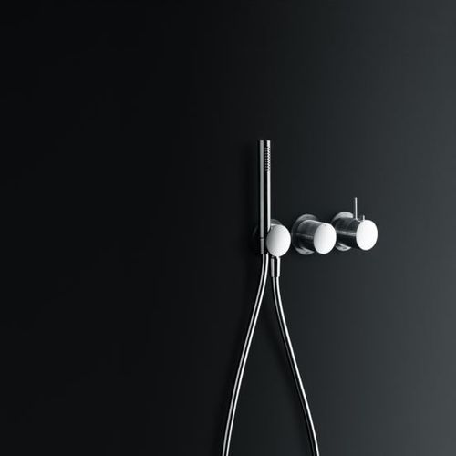Eclipse Wall-mounted Shower Thermostatic Tap Set