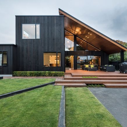A striking sculptural Christchurch home built with extreme attention to detail