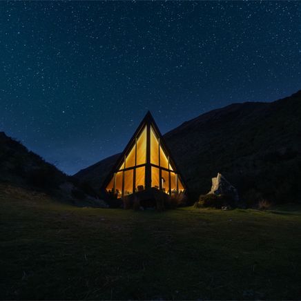 Dining off the beaten track: the diamond-shaped cabin designed for luxury culinary experiences