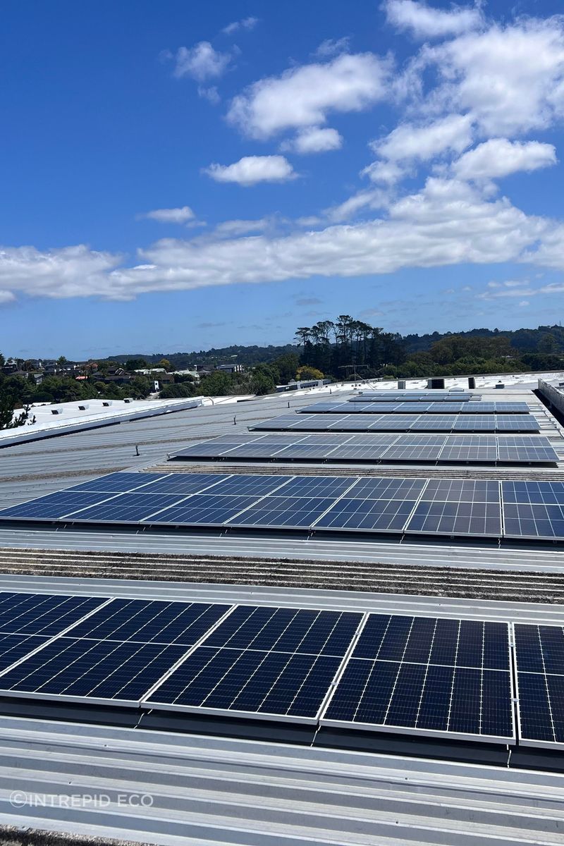 Solar panels significantly reduce operational costs.