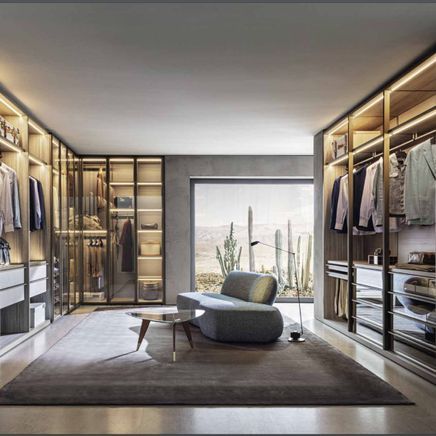 The Italian wardrobes famous for creating a high-end aesthetic in commercial settings