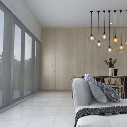 Elevate the natural light in your interior space with blinds