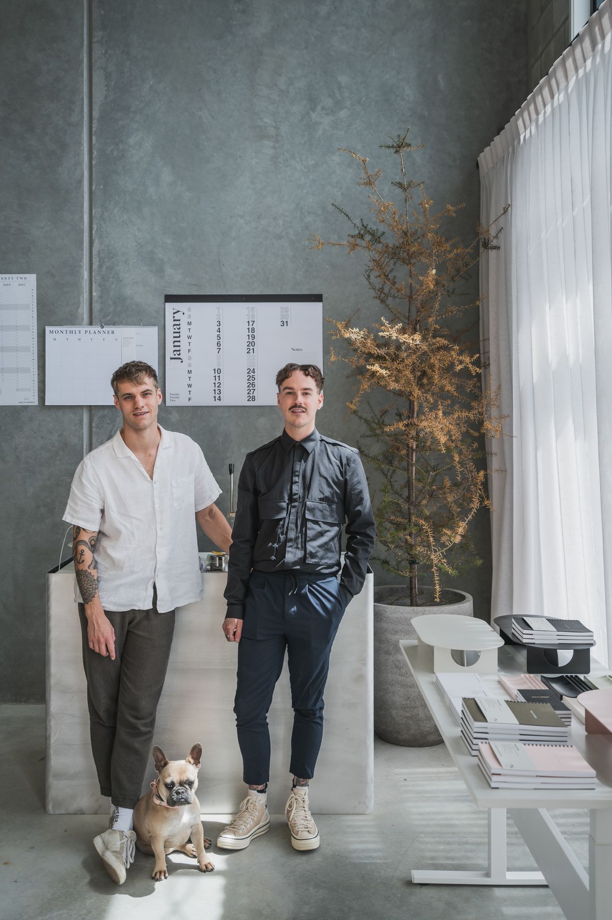 Matt and Dan are the faces behind homewares brand Made of Tomorrow.