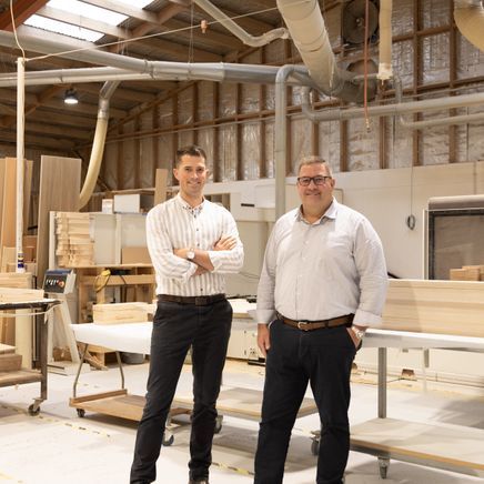 The family behind bespoke furniture brand, Woodwrights