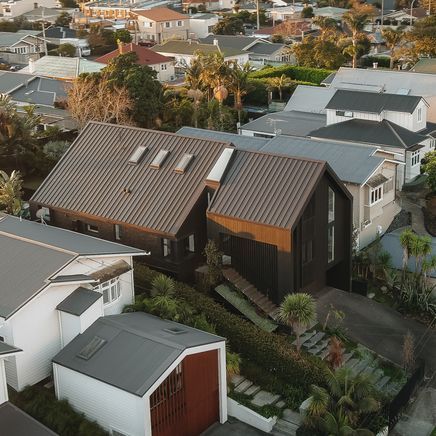 A bold, modern take on a suburban family bungalow