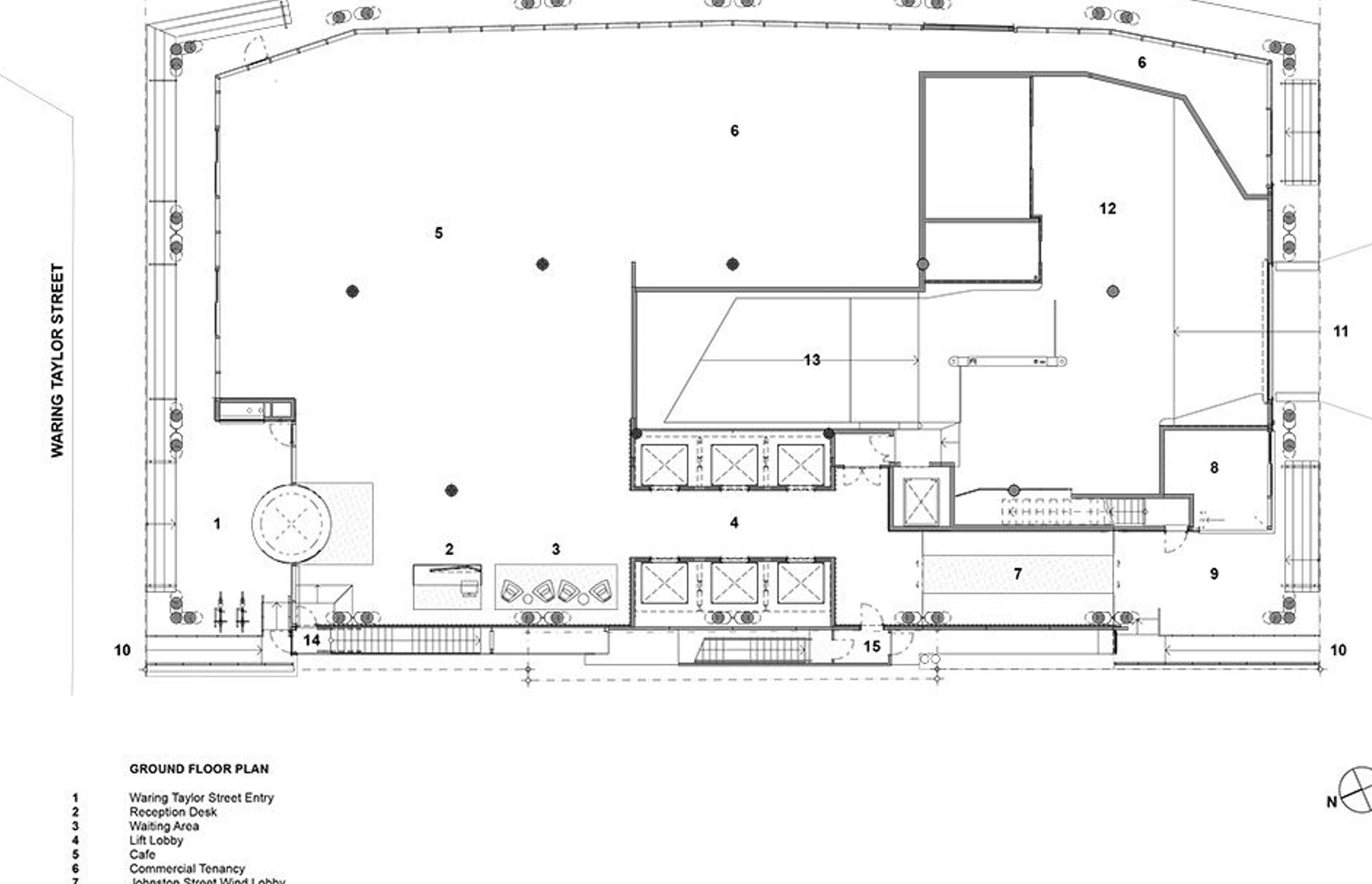 The ground-floor plan by Studio Pacific Architecture.