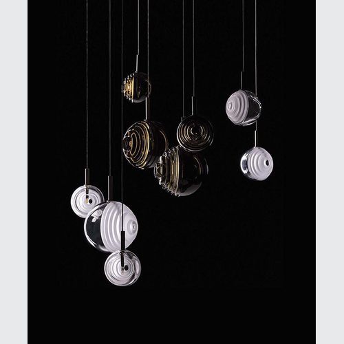 Dark and Bright Star Pendant by Bomma