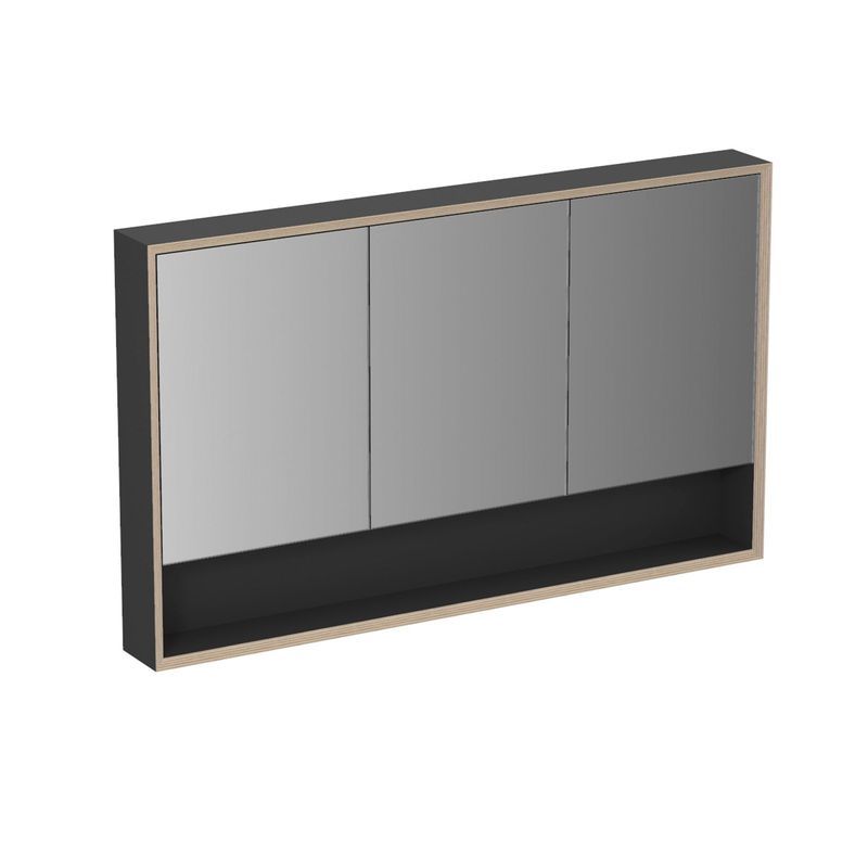 Ply25 1200 Mirror Cabinet 3 Door