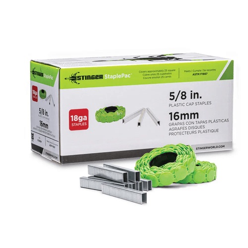 Stinger Caps & Staples Range