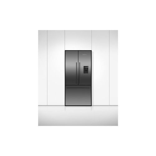 519L French Door Ice & Water Black by Fisher & Paykel