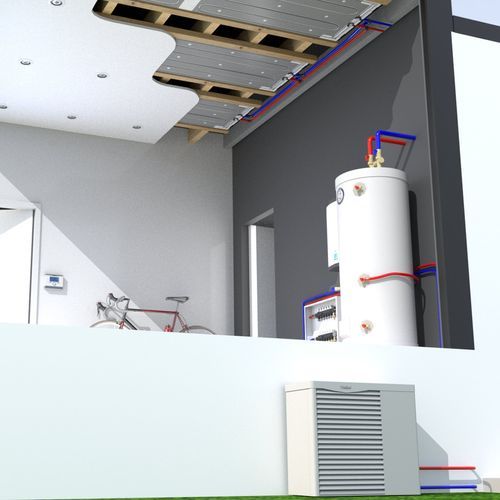 Active Ceiling Radiant Heating & Cooling System