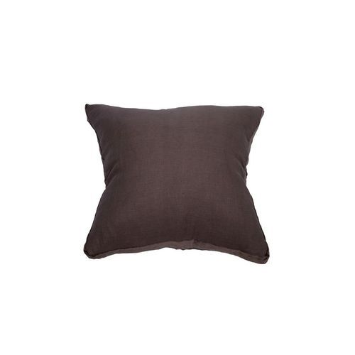Essential Husk Linen Velvet Cushion 60x60