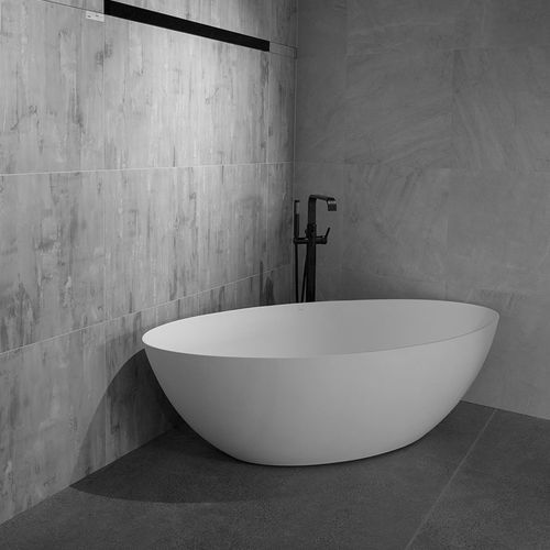 Skylar Composite Stone Bath 1700 | Matte White