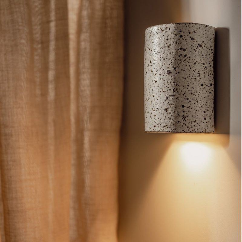 We Ponder/Short Dusk Interior Ceramic Wall Light