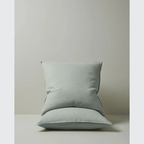 Ravello Pillowcase Pair -Sage | Standard,  King or Euro Size