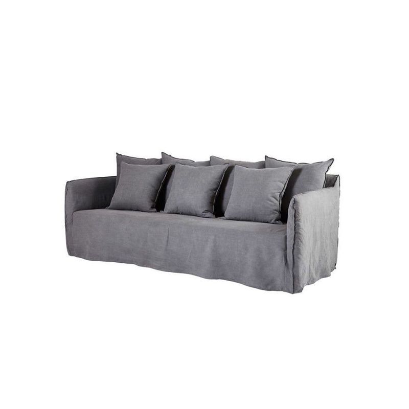 Montauk Slipcover Sofa - Ash Grey