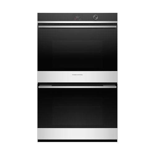 Stainless Steel Double Oven, 76cm, 17 Function, Self-cleaning