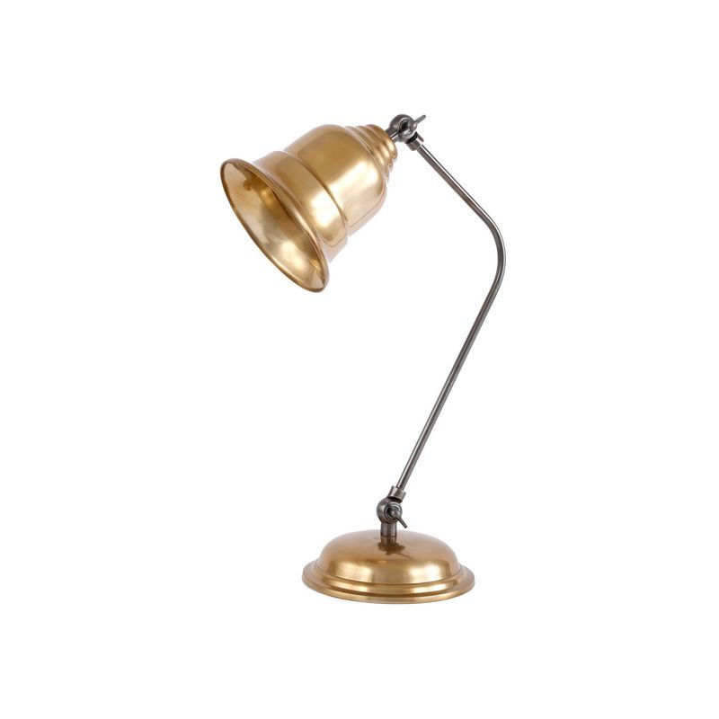 Table Lamp Brass Grey Finish