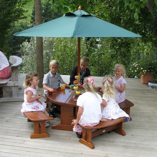 Outdoor Round Table Suite for Children