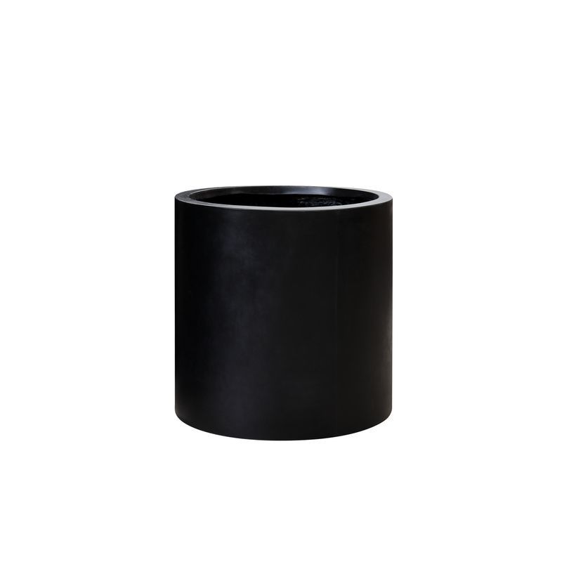 Mikonui Cylinder Planter Black - Medium