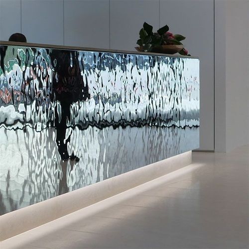 Embossed Stainless Steel | Wall Finishes