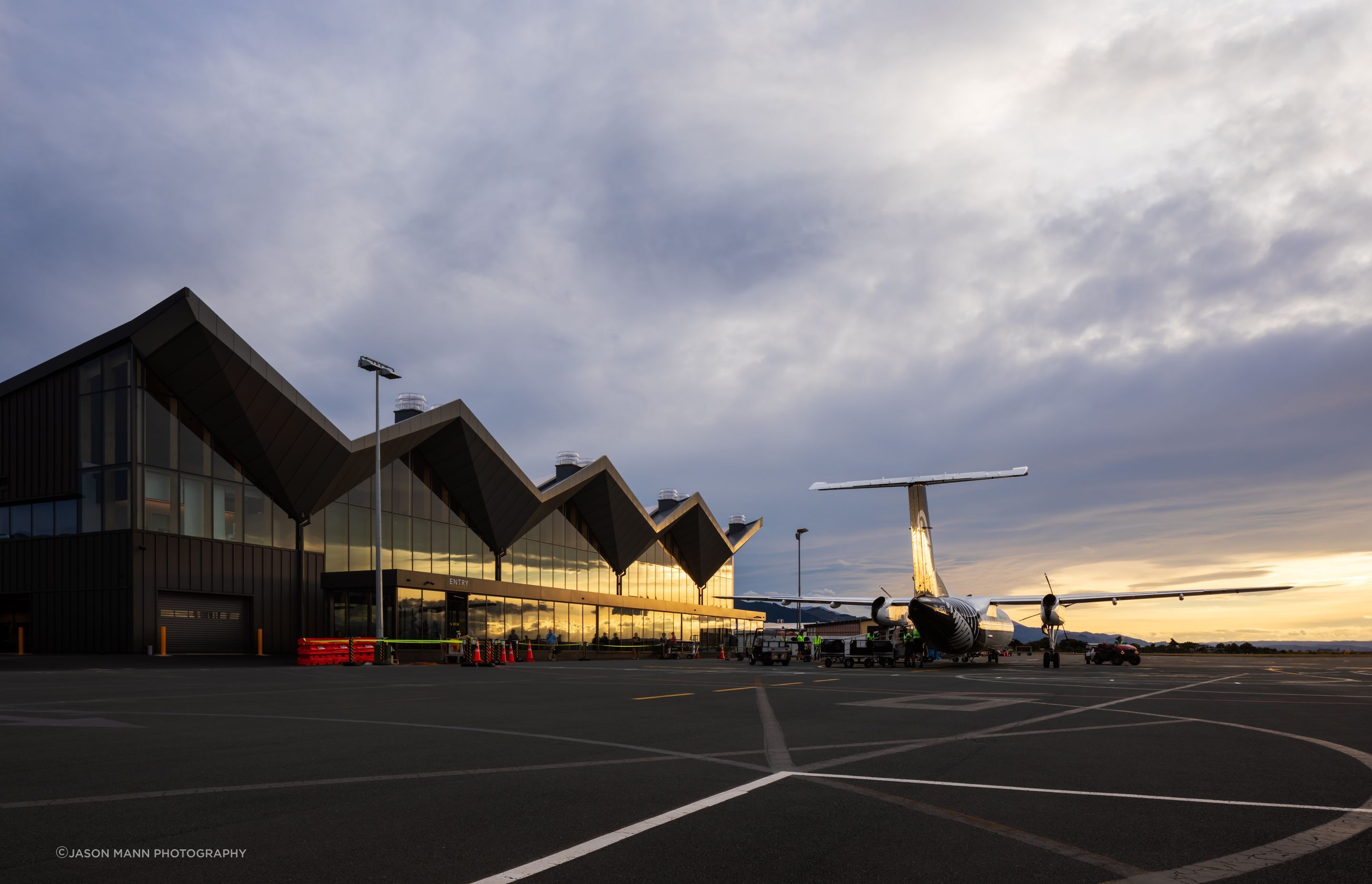 One of the busiest airports in the country, the new terminal at Nelson Airport has been designed to comfortably accommodate projected passenger numbers to 2035.