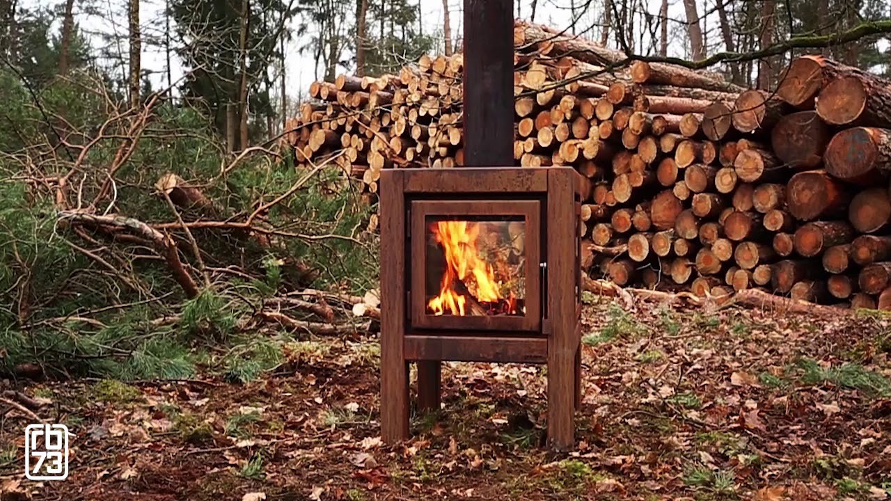 Quaruba by RB73 Outdoor Wood Stove gallery detail image