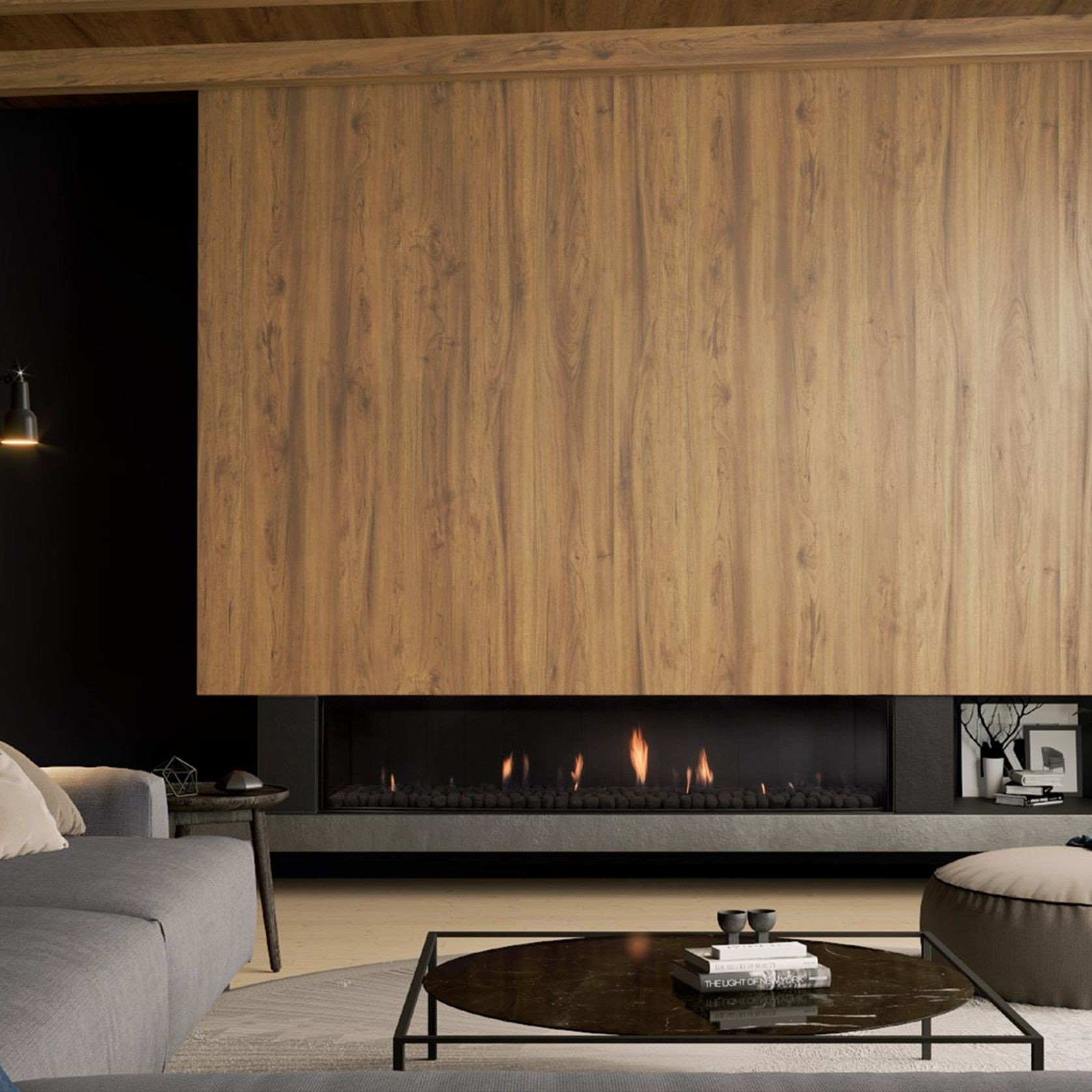 Escea DS1900 Ultra-Wide Gas Fireplace gallery detail image