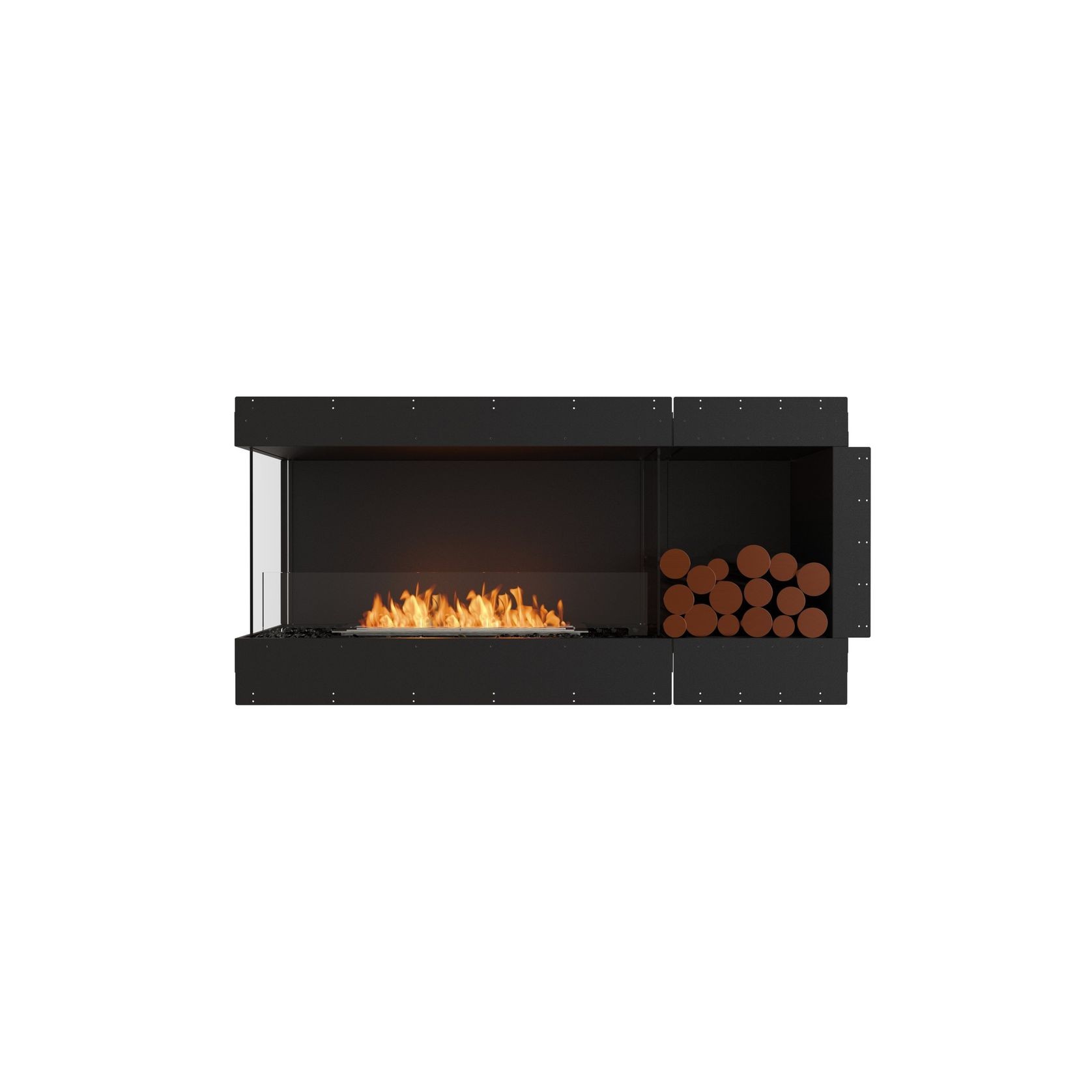 EcoSmart™ Flex 60LC.BXR Left Corner Fireplace Insert gallery detail image