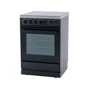 Eurotech 60cm Electric Freestanding Cooker - Black gallery detail image