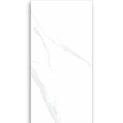 Carrara White Polished Porcelain Tile 600x1200 gallery detail image