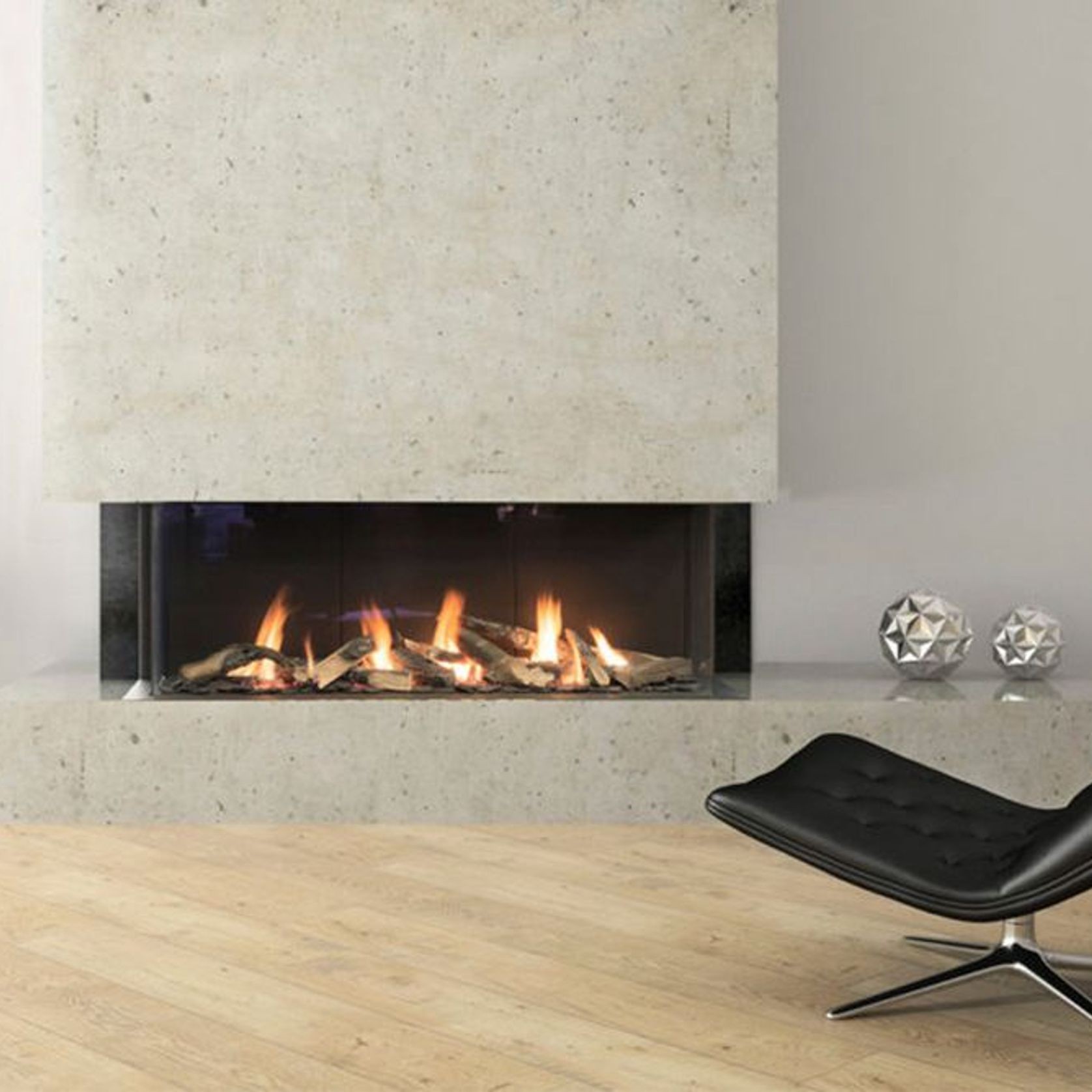 Planika Valentino LFR Gas Fireplace gallery detail image