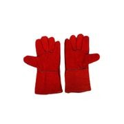 Kingfisher Leather Gloves Red (Pair) gallery detail image