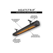 HEATSTRIP Intense Heater Black 2200w gallery detail image